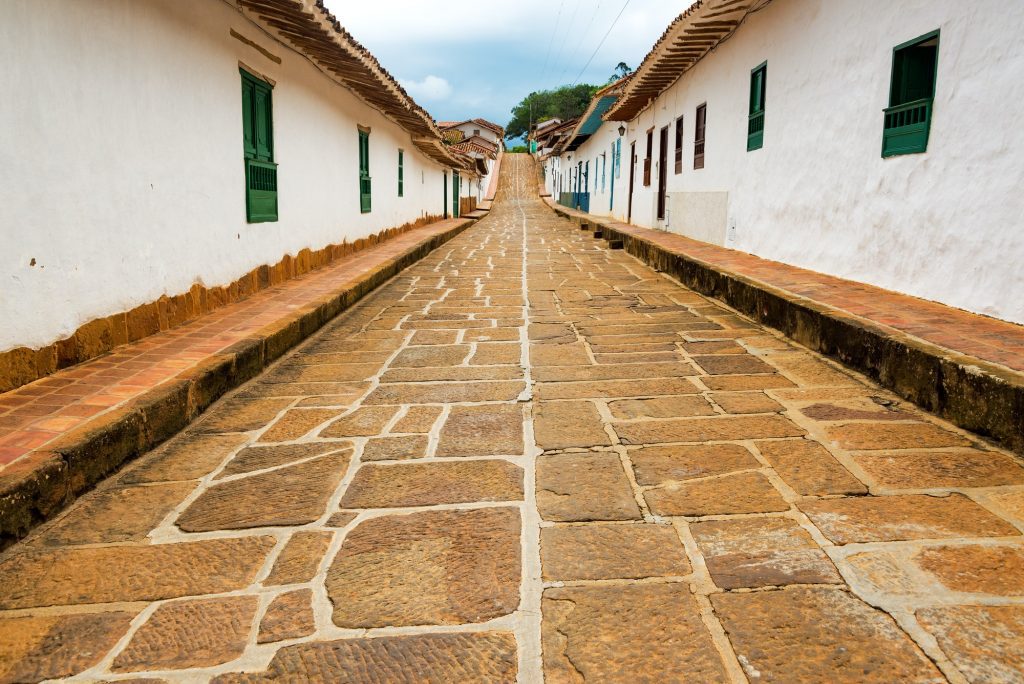 Calle Empedrada de Barichara